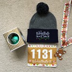 2016-12 Holiday Hustle 5K 136   Runners get a winter hat, no shirt.